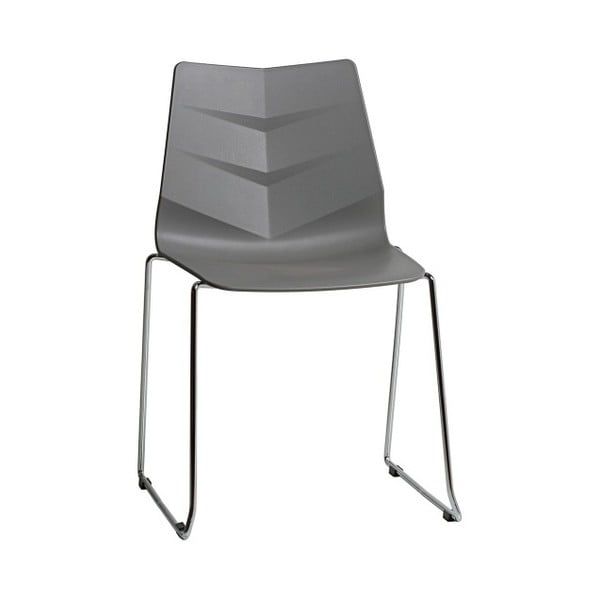 Комплект от 4 сиви трапезни стола Sara - Marckeric