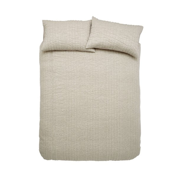 Бежово двойно  спално бельо 200x200 cm Tamba Stripe – Pineapple Elephant-image-2