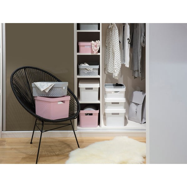 Отвори за бяла кутия за съхранение Infinity - Curver-image-1