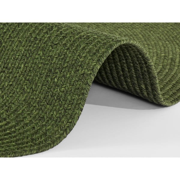 Зелен кръгъл килим за открито ø 150 cm - NORTHRUGS-image-2