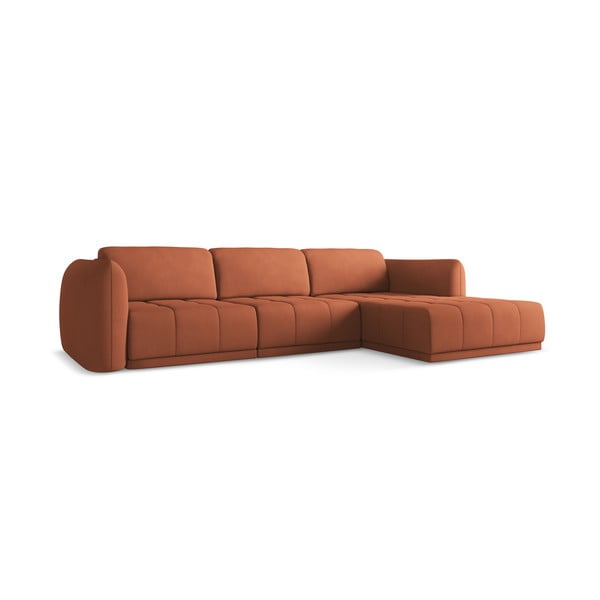 Оранжев ъглов диван (десен ъгъл) Hoku – Makamii-image-3