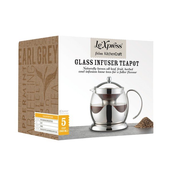 Čajová konvička s nerezovým sítkem Kitchen Craft, 900 ml-image-2