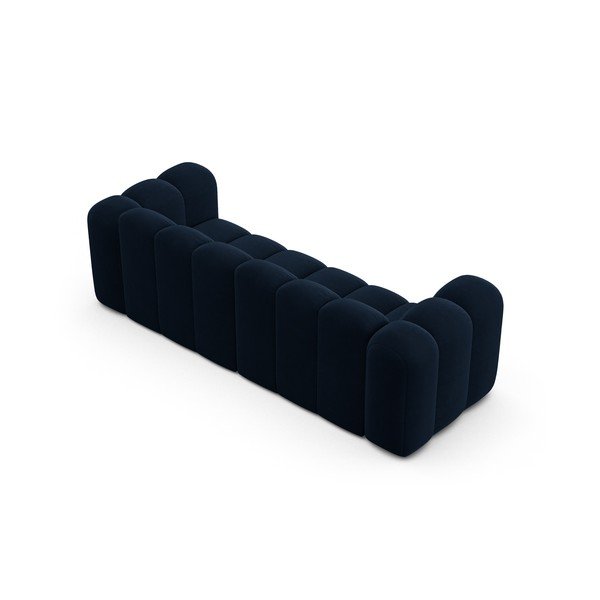 Тъмносин диван 228 cm Lupine – Micadoni Home-image-2