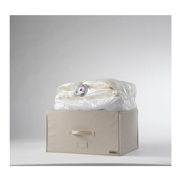 Светлобежова вакуумна кутия, дължина 55 cm Le Coffre - Compactor-image-1