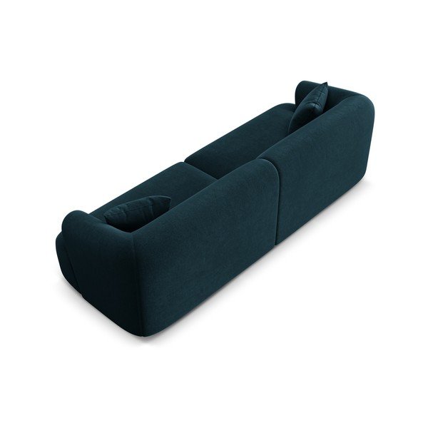 Кадифен диван в петролен цвят 255 cm Campi – Cosmopolitan Design-image-4