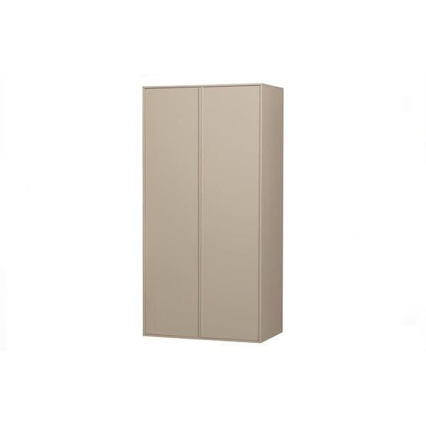 Кремав модулен шкаф от борова дървесина 100x200 cm Daily - vtwonen-image-2