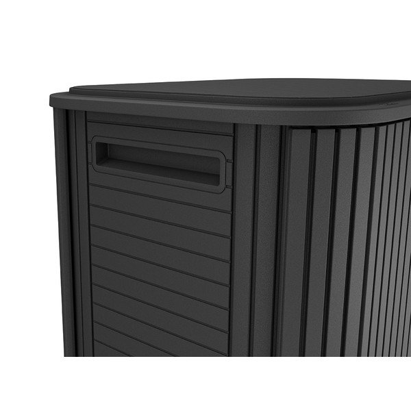 Сива пластмасова градинска кутия за съхранение Velo – Keter-image-4