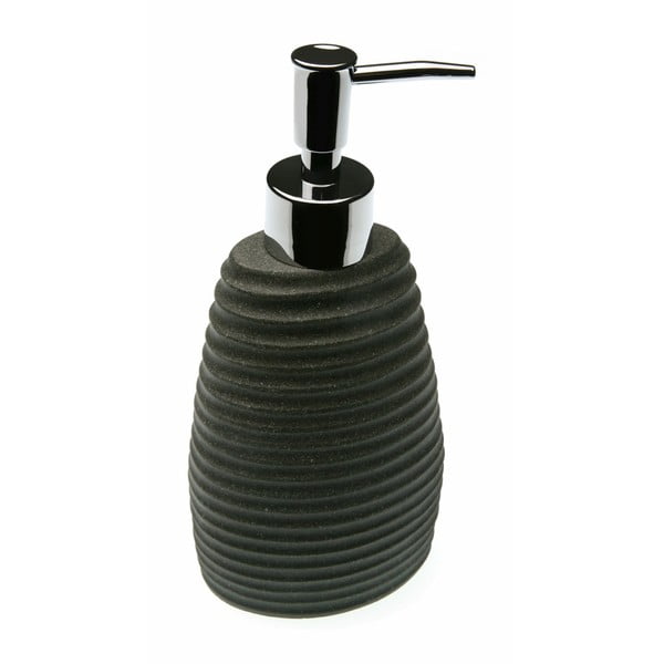 Черен керамичен дозатор за сапун Poliresina - Versa