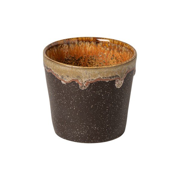 Тъмнокафява глинена чаша 190 ml Poterie – Casafina