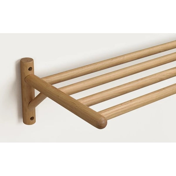 Висяща етажерка за обувки от дъбово дърво в естествен цвят Milford - Rowico-image-2