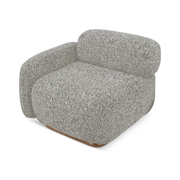 Сив модул за диван (ляв ъгъл) Ailani – Makamii-image-2