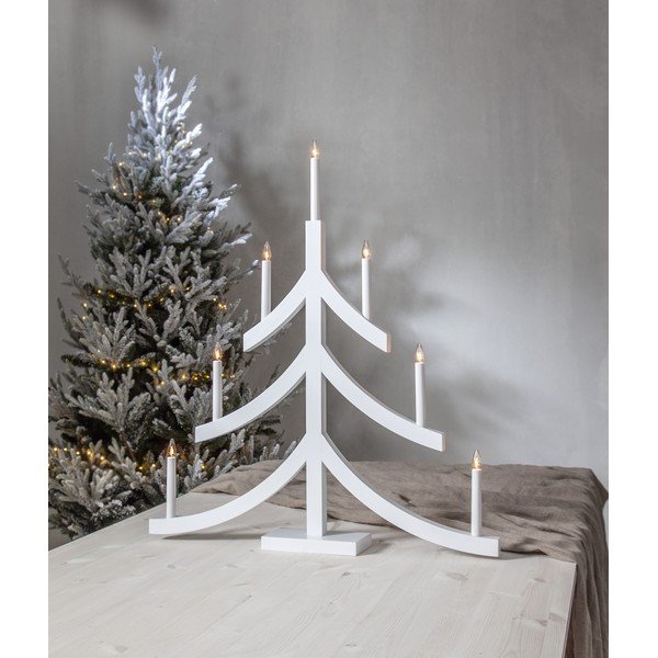 Бяла коледна светлинна украса Pagod – Star Trading-image-1