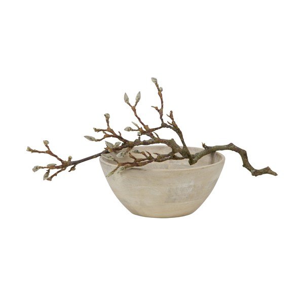 Декоративна купа от мангово дърво, ø 25,5 cm - BePureHome-image-1