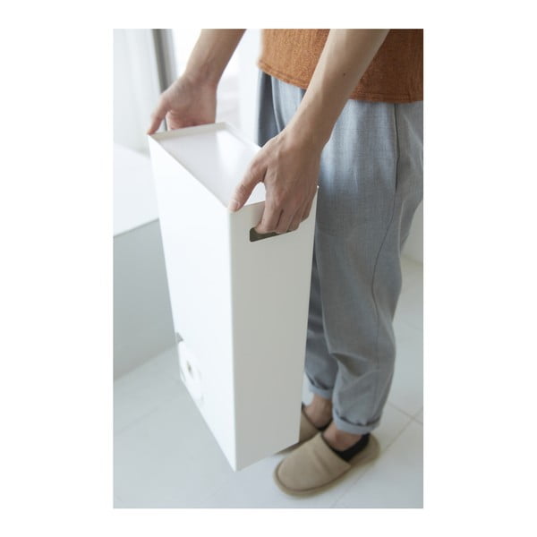 Бял диспенсър за тоалетна хартия Rin Stocker Tower - YAMAZAKI-image-3