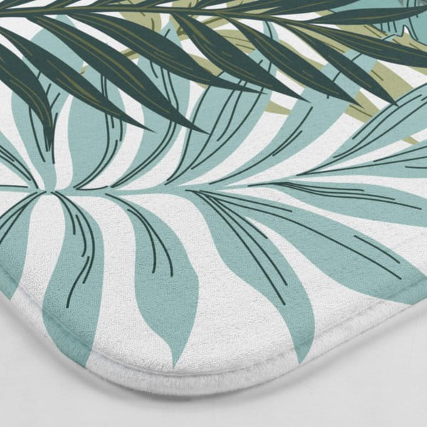 Бяло-зелен килим за баня WC 45x45 cm Panazio – douceur d'intérieur-image-3