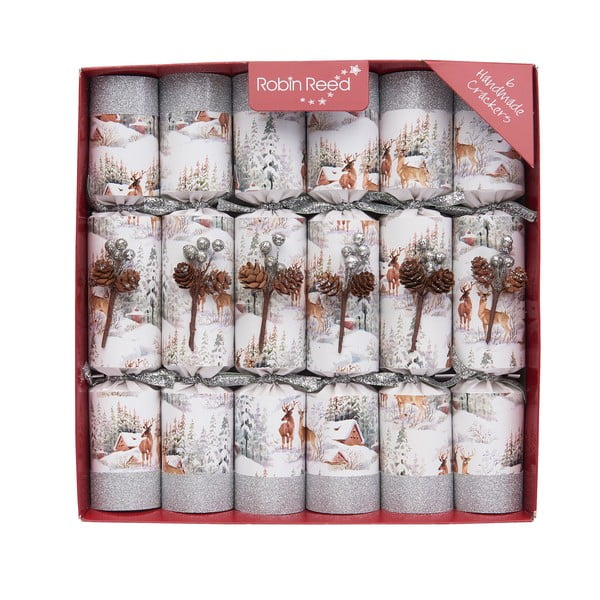Коледни крекери в комплект от 6 броя Aspen Sparkle - Robin Reed