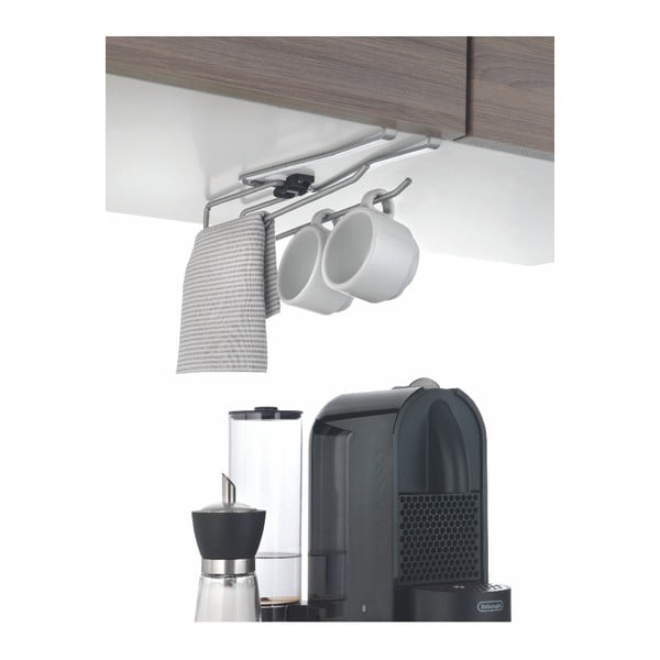 Висяща поставка за чаши, чаши или кухненски кърпи , дължина 8 cm - Metaltex-image-4