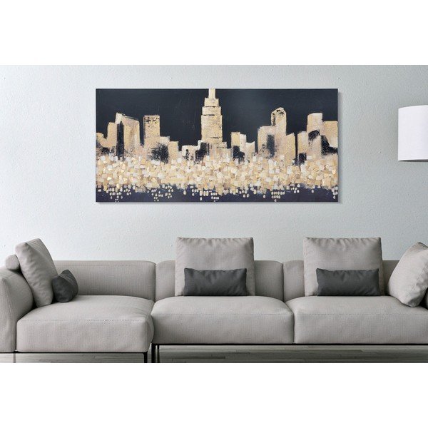 Живопис 150x70 cm Golden City - Mauro Ferretti-image-1