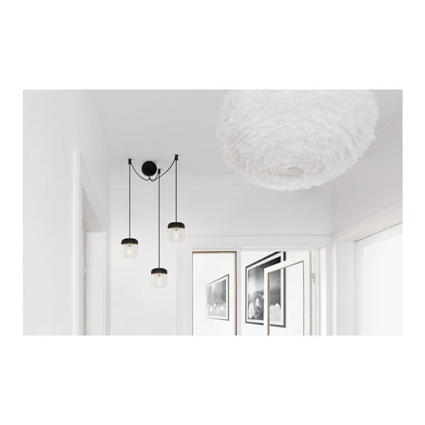 Черен троен кабел за окачване за осветители Cannonball - UMAGE-image-3