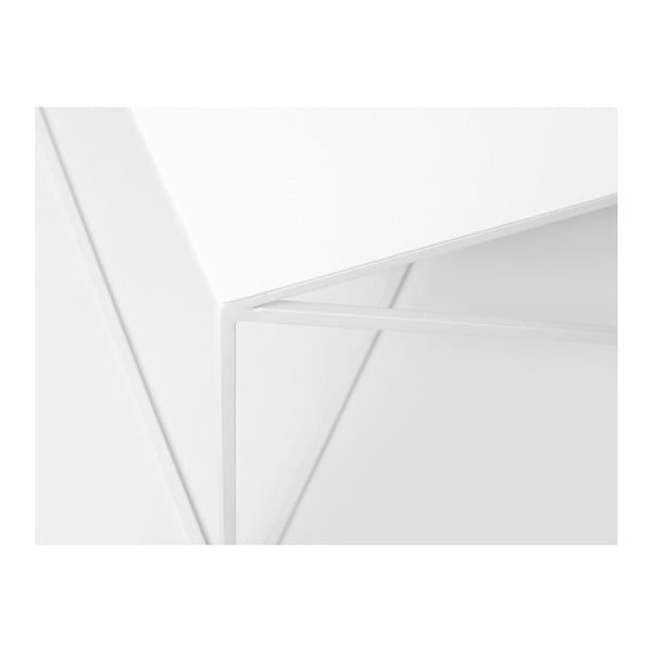 Бяла масичка за кафе , 100 x 100 cm Memo - CustomForm-image-2