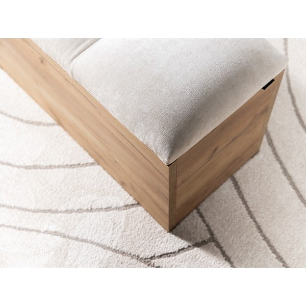 Светлосива и естествена пейка Kumo – Bobochic Paris-image-4