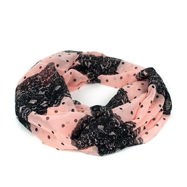 Šátek Crown Pink