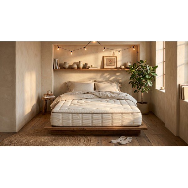 Двустранен матрак от твърда/средно твърда пяна, 160 x 200 cm Cashmere Premier - Moonia-image-3