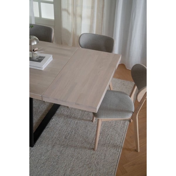 Матово лакиран дъбов плот за трапезарна маса Brooklyn - Rowico-image-1