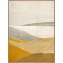 Ръчно рисувана картина 90x120 cm Yellow Field    – Malerifabrikken