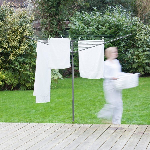 Градинска сушилня за дрехи в сребрист цвят 35 m – Addis-image-1