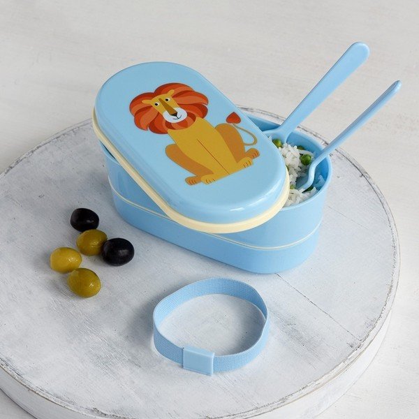 Кутия за обяд Charlie The Lion Charlie the Lion - Rex London-image-1