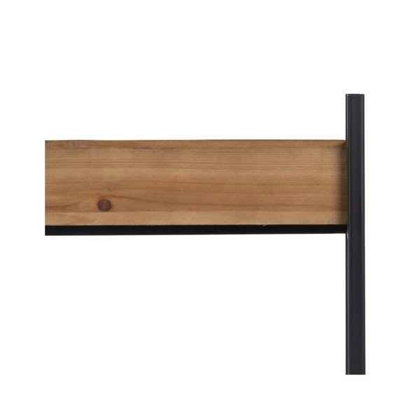 Черен метален стелаж 85x130 cm – Ixia-image-4