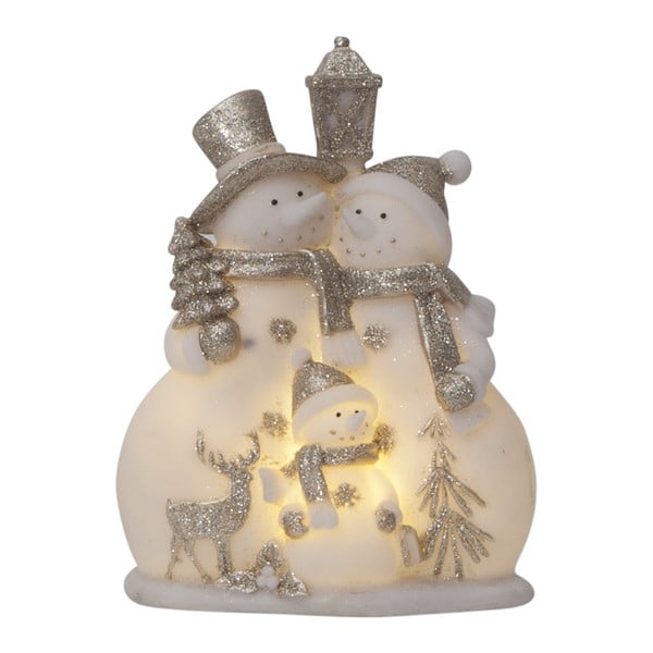 Svítící LED dekorace Best Season Figure Buddy Snowmen