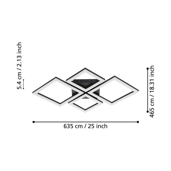 LED smart осветително тяло за таван 42 W PARANDAY-Z – EGLO-image-4