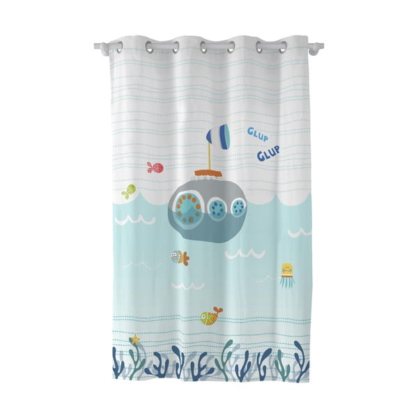 Детска памучна завеса , 135 x 180 cm Sea Life - Moshi Moshi