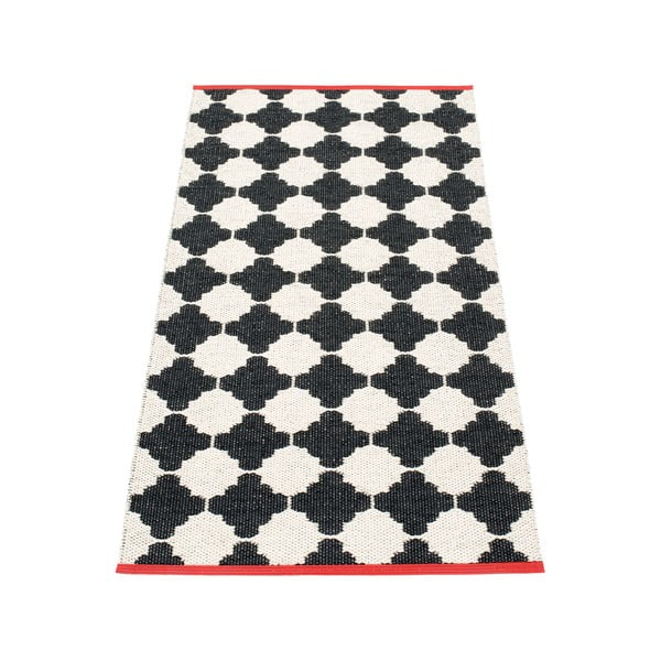 Черно-бяла пътека за открито и закрито 70x150 cm Marre Black Coral  – Pappelina