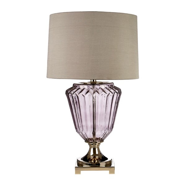 Настолна лампа с копринен абажур Annot - Premier Housewares