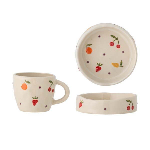 Глинен детски комплект за хранене 2 бр. Tatiana – Bloomingville Mini-image-4