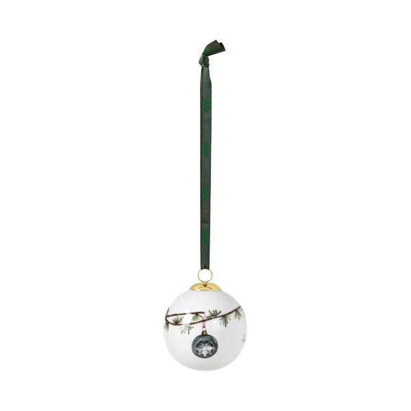 Порцеланов коледен висящ орнамент Hammershøi - Kähler Design-image-2