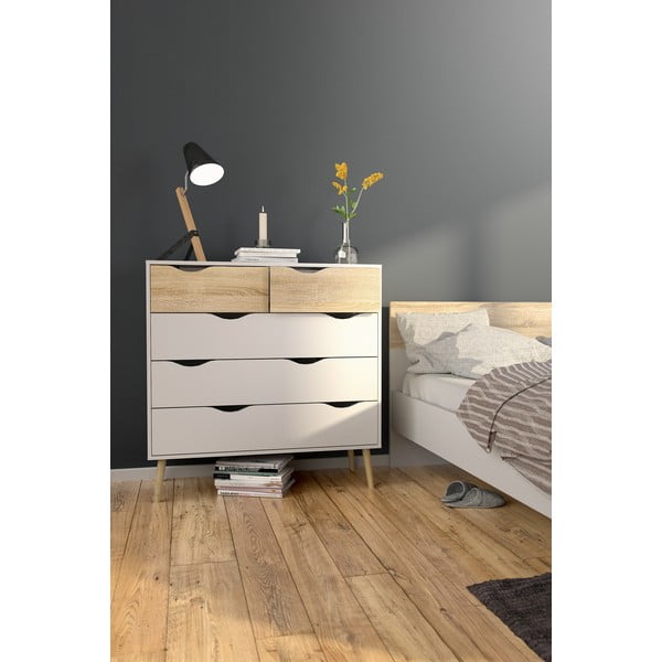 Бял скрин , 99 x 101 cm Oslo - Tvilum-image-1