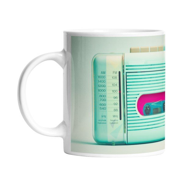 Керамична чаша Retro Radio, 330 ml - Butter Kings