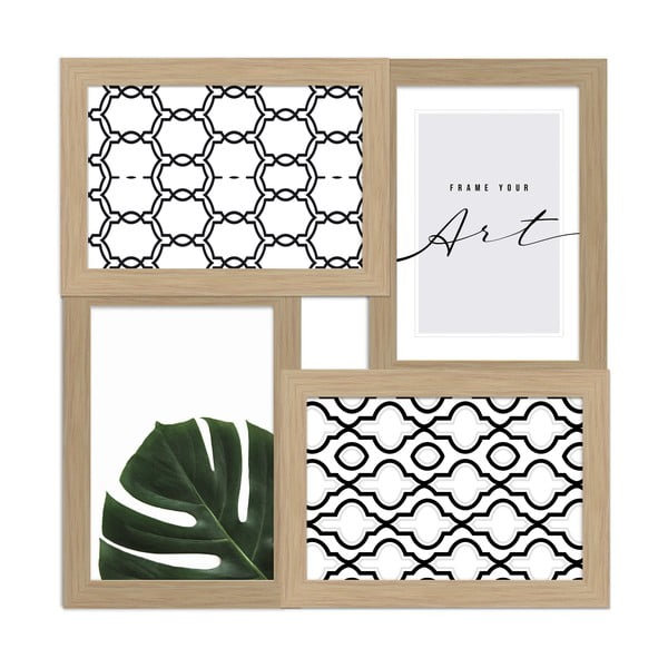 Рамка висяща в естествен цвят 27x27 cm Beech – knor