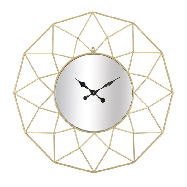 Стенен часовник в златно Звезди, ⌀ 80 cm - Mauro Ferretti