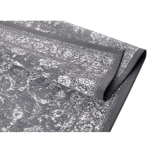 Сив двустранен килим , 80 x 250 cm Sagadi - Narma-image-1