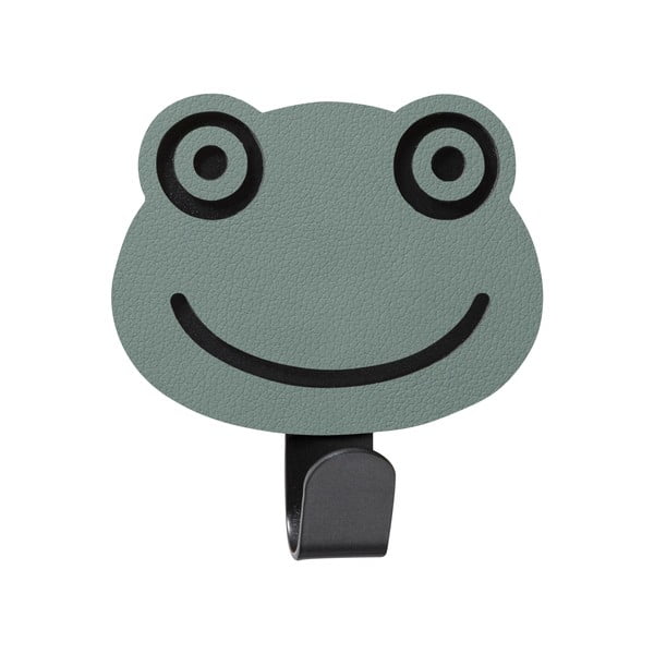 Сиво-зелена стоманена кука без пробиване Frog Nupo – LIND DNA