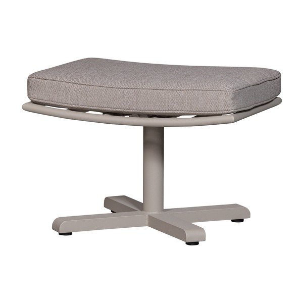 Светлосива градинска табуретка Coosa – Exotan-image-2