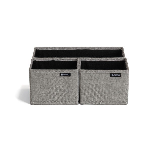Текстилни органайзери за шкаф 3 бр. Soft Storage – Bigso
