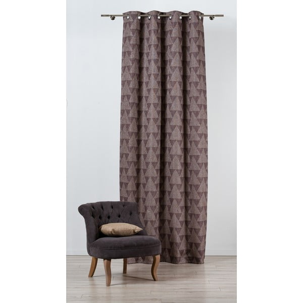 Кафява завеса 130x260 cm Zatapa - Mendola Fabrics