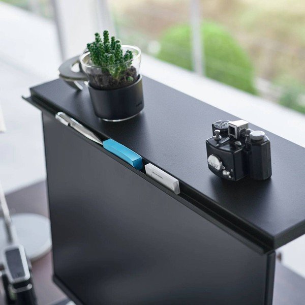 Черна метална стойка за монитор Tower – YAMAZAKI-image-3