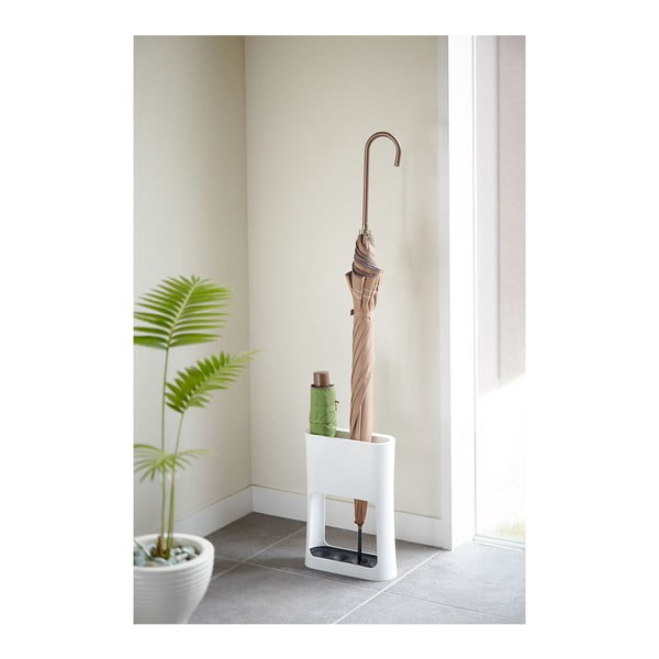 Бяла стойка за чадъри Oval - YAMAZAKI-image-3